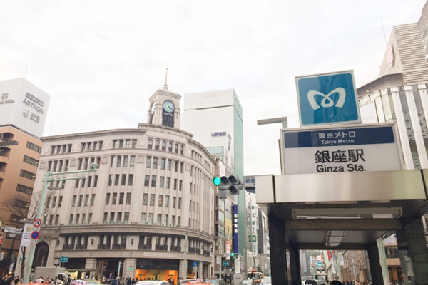 バーチャルオフィス 銀座の住所利用